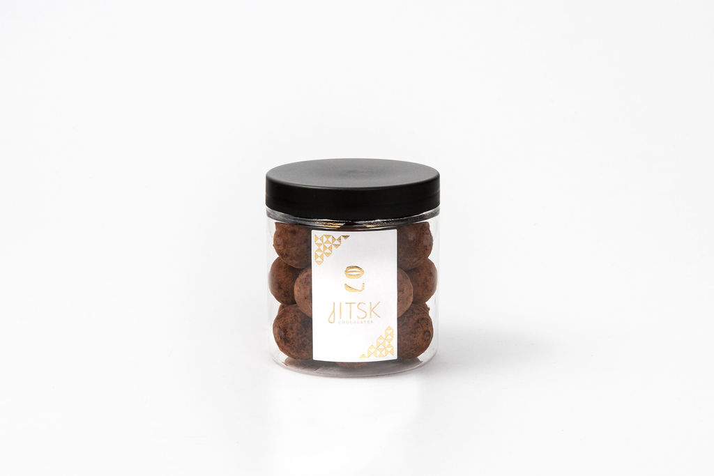 Marsepein patatjes met cacaopoeder 160g