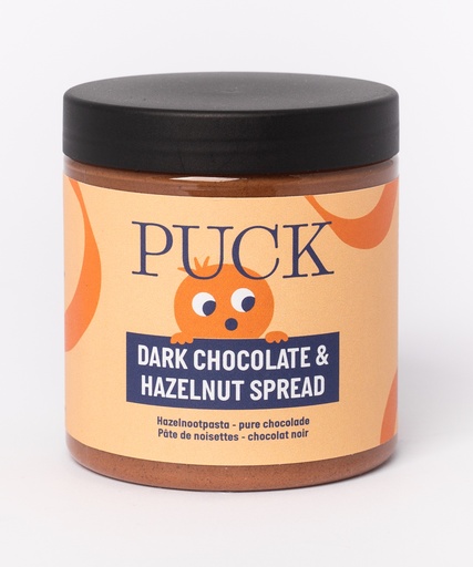 PUCK hazelnut spread Piemonte dark 200g